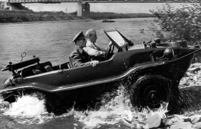 Type 166 was fab off road and just about seaworthy off it...