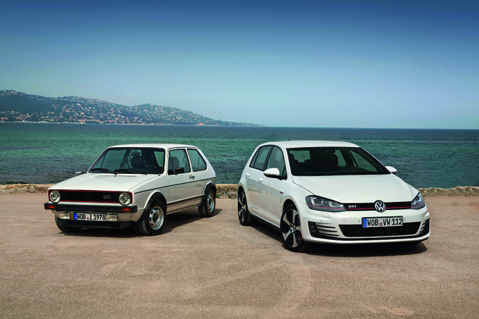Volkswagen GTI und Volkswagen Golf I GTI