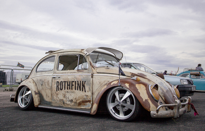 Best Beetle in the Rust & Rat went to Lewis Savage in his '63 Ragtop.