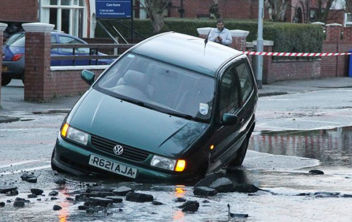 polo in flood