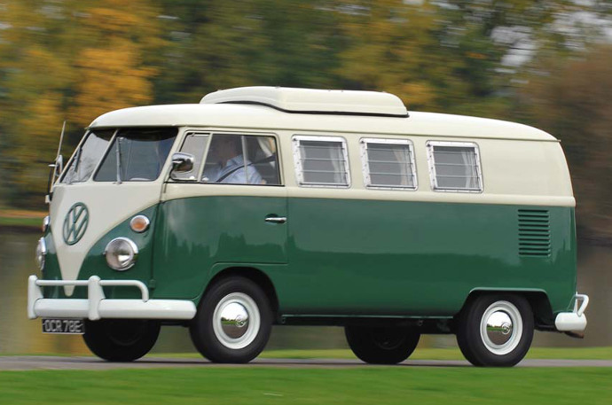 Volkswagen Samba Bus 1/76 VW T2 Mirror Hanger Ornament Westfalia Camper Kombi 