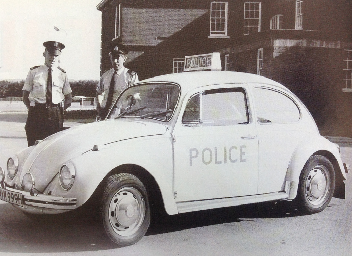 Beetle police car