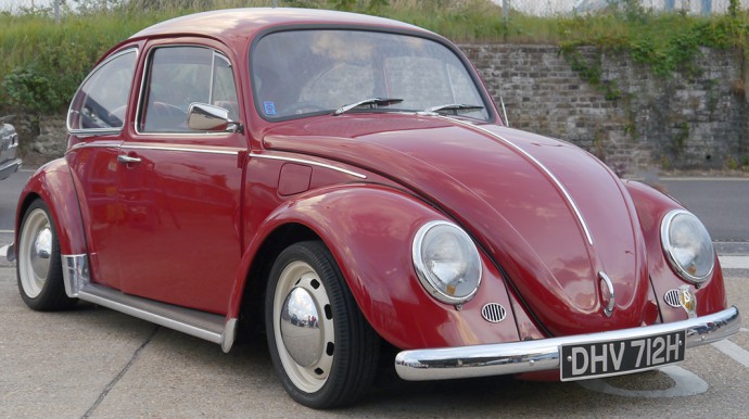 VW Escarabajo Rojo