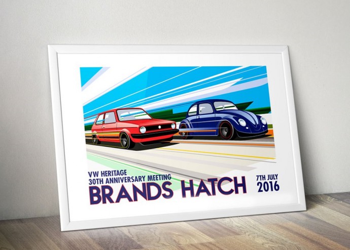 poster A2 Brands Hatch