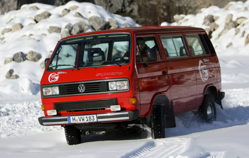 T3 Syncro en la nieve