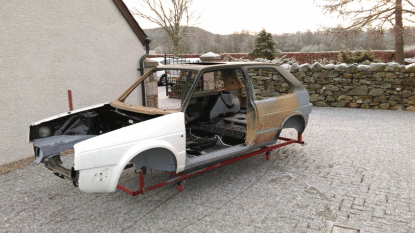 VW Golf Mk2 en proyecto