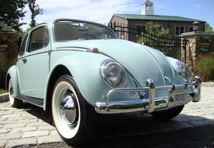 VW Escarabajo en Azul Bahama (Bahama Blue)