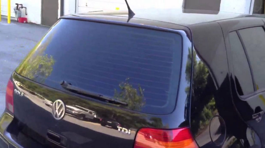 Window Tinted VW Golf