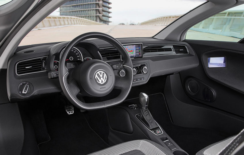 VW XL1 interior