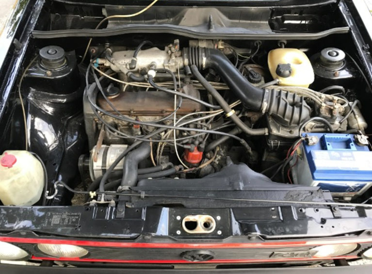 VW Mk 1 Golf GTi engine