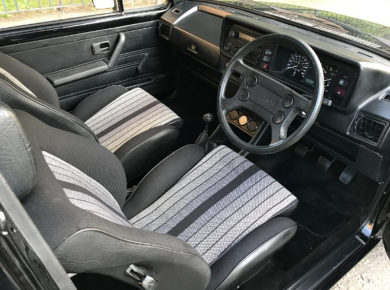 Mk1 Golf GTi interior 